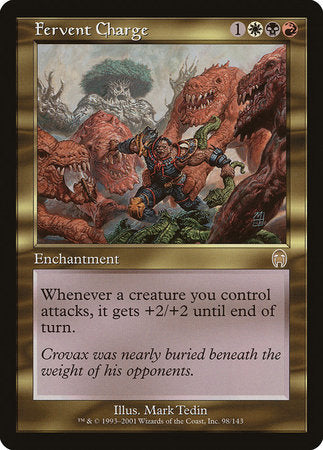 Fervent Charge [Apocalypse] | Jomio and Rueliete's Cards and Comics