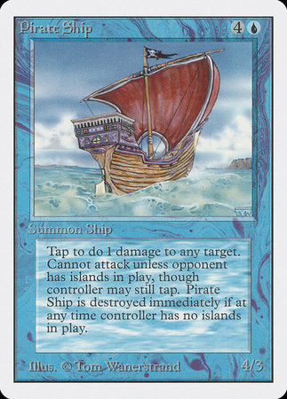 Pirate Ship [Unlimited Edition] | Jomio and Rueliete's Cards and Comics