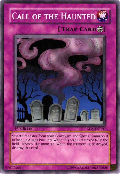 Call of the Haunted [SD8-EN030] Common | Jomio and Rueliete's Cards and Comics