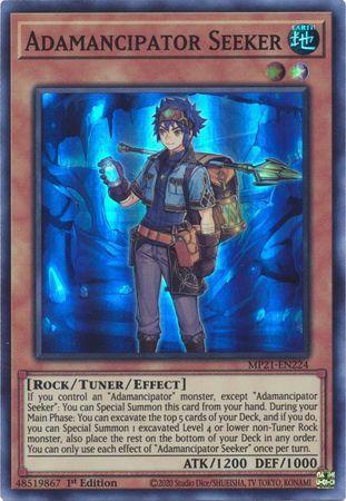 Adamancipator Seeker [MP21-EN224] Super Rare | Jomio and Rueliete's Cards and Comics