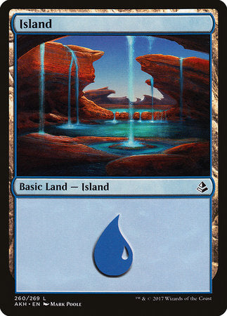 Island (260) [Amonkhet] | Jomio and Rueliete's Cards and Comics