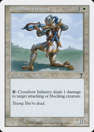 Crossbow Infantry [Seventh Edition] | Jomio and Rueliete's Cards and Comics