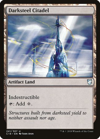 Darksteel Citadel [Commander 2018] | Jomio and Rueliete's Cards and Comics