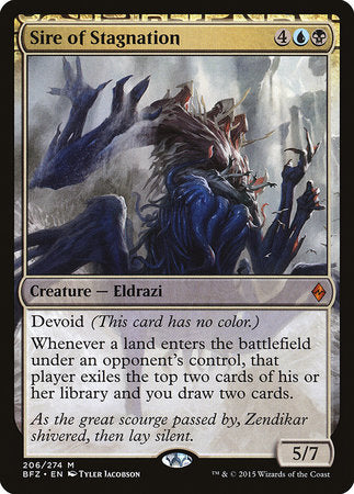 Sire of Stagnation [Battle for Zendikar] | Jomio and Rueliete's Cards and Comics