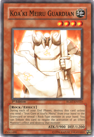 Koa'ki Meiru Guardian [RGBT-EN023] Common | Jomio and Rueliete's Cards and Comics