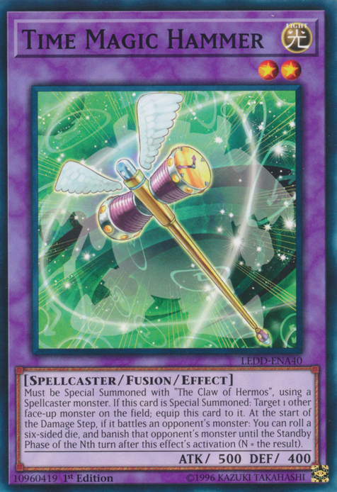 Time Magic Hammer [LEDD-ENA40] Common | Jomio and Rueliete's Cards and Comics