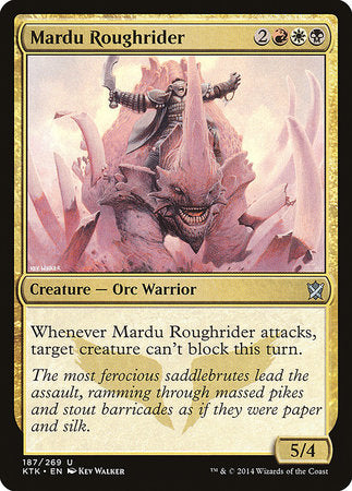 Mardu Roughrider [Khans of Tarkir] | Jomio and Rueliete's Cards and Comics