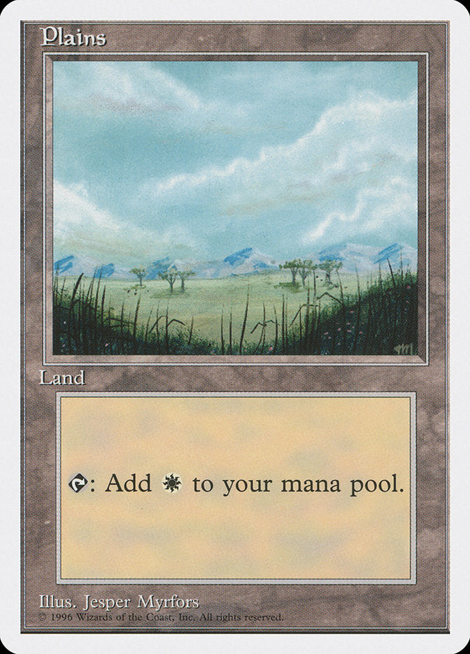 Plains (Trees) [Introductory Two-Player Set] | Jomio and Rueliete's Cards and Comics