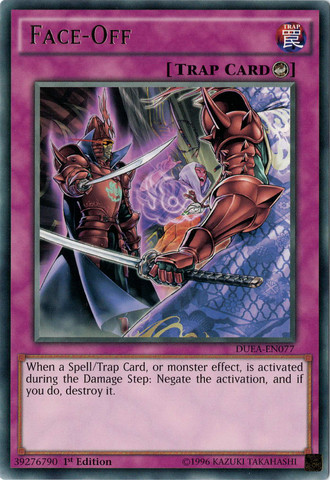 Face-Off [DUEA-EN077] Rare | Jomio and Rueliete's Cards and Comics