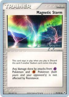 Magnetic Storm (91/101) (Team Rushdown - Kevin Nguyen) [World Championships 2004] | Jomio and Rueliete's Cards and Comics