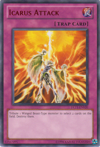 Icarus Attack (Red) [DL11-EN020] Rare | Jomio and Rueliete's Cards and Comics