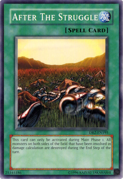 After the Struggle [DB2-EN195] Common | Jomio and Rueliete's Cards and Comics
