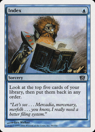 Index [Eighth Edition] | Jomio and Rueliete's Cards and Comics