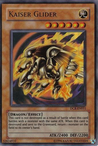 Kaiser Glider [DCR-EN051] Ultra Rare | Jomio and Rueliete's Cards and Comics