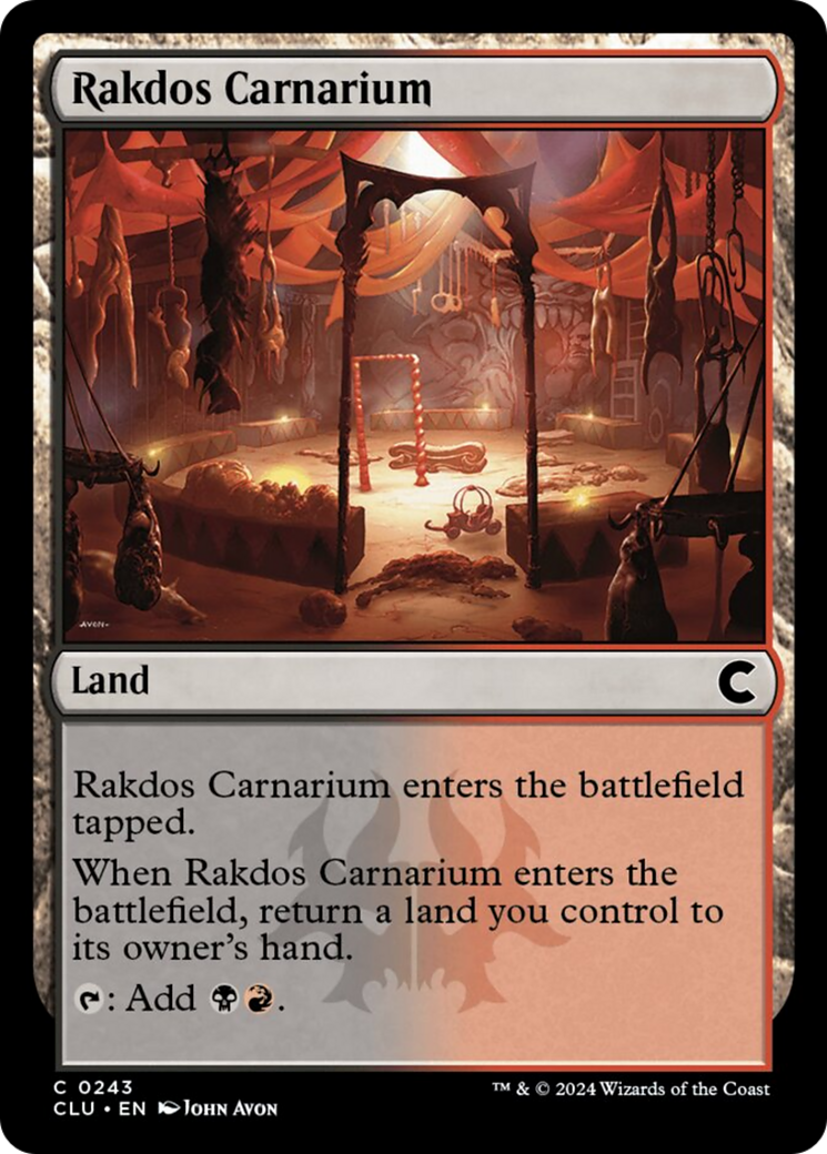 Rakdos Carnarium [Ravnica: Clue Edition] | Jomio and Rueliete's Cards and Comics