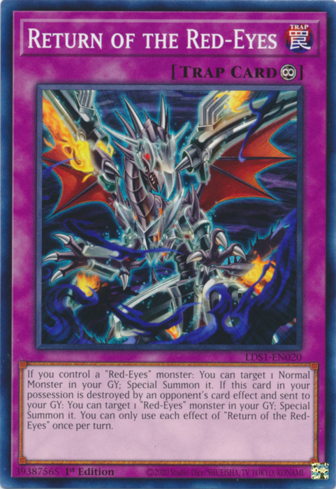 Return of the Red-Eyes [LDS1-EN020] Common | Jomio and Rueliete's Cards and Comics