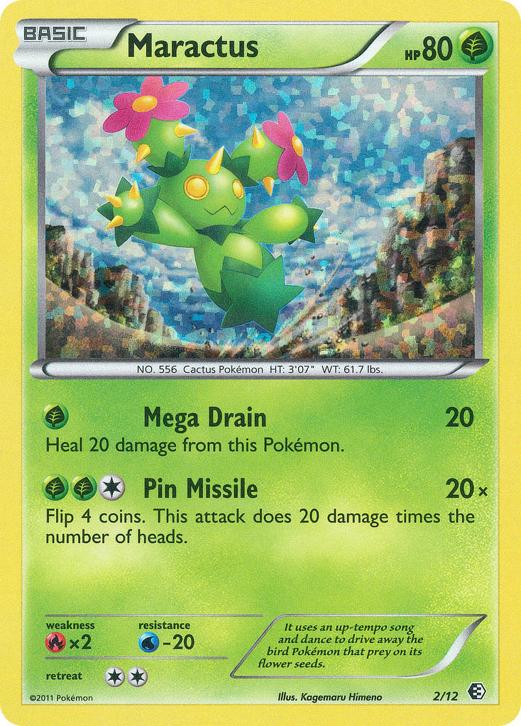 Maractus (2/12) [McDonald's Promos: 2011 Collection] | Jomio and Rueliete's Cards and Comics