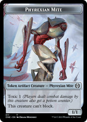 Phyrexian Mite // Phyrexian Insect Double-Sided Token [Phyrexia: All Will Be One Commander Tokens] | Jomio and Rueliete's Cards and Comics