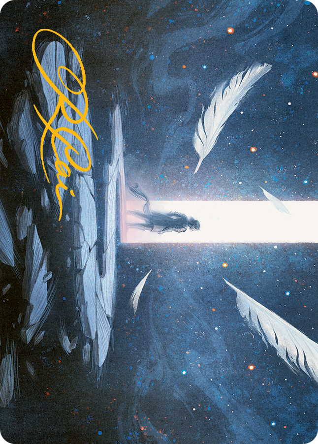 Moment of Truth Art Card (Gold-Stamped Signature) [March of the Machine Art Series] | Jomio and Rueliete's Cards and Comics