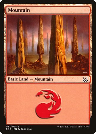 Mountain (31) [Duel Decks: Mind vs. Might] | Jomio and Rueliete's Cards and Comics