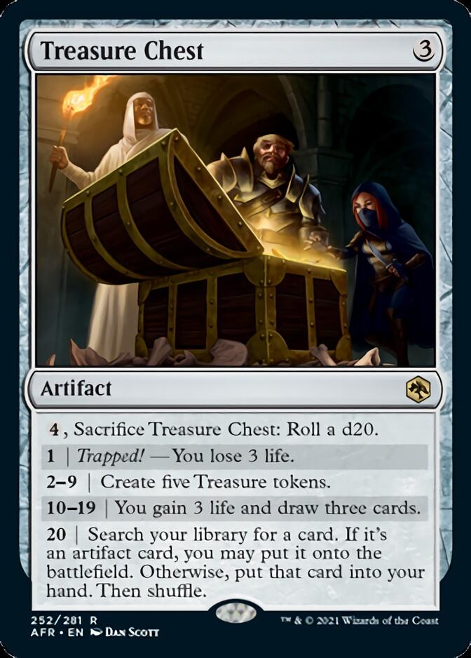 Treasure Chest [Dungeons & Dragons: Adventures in the Forgotten Realms] | Jomio and Rueliete's Cards and Comics