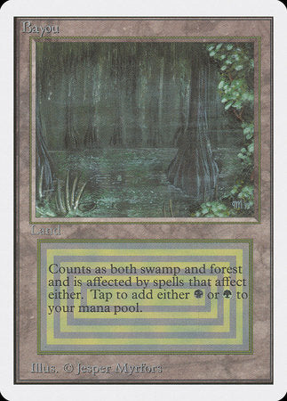 Bayou [Unlimited Edition] | Jomio and Rueliete's Cards and Comics