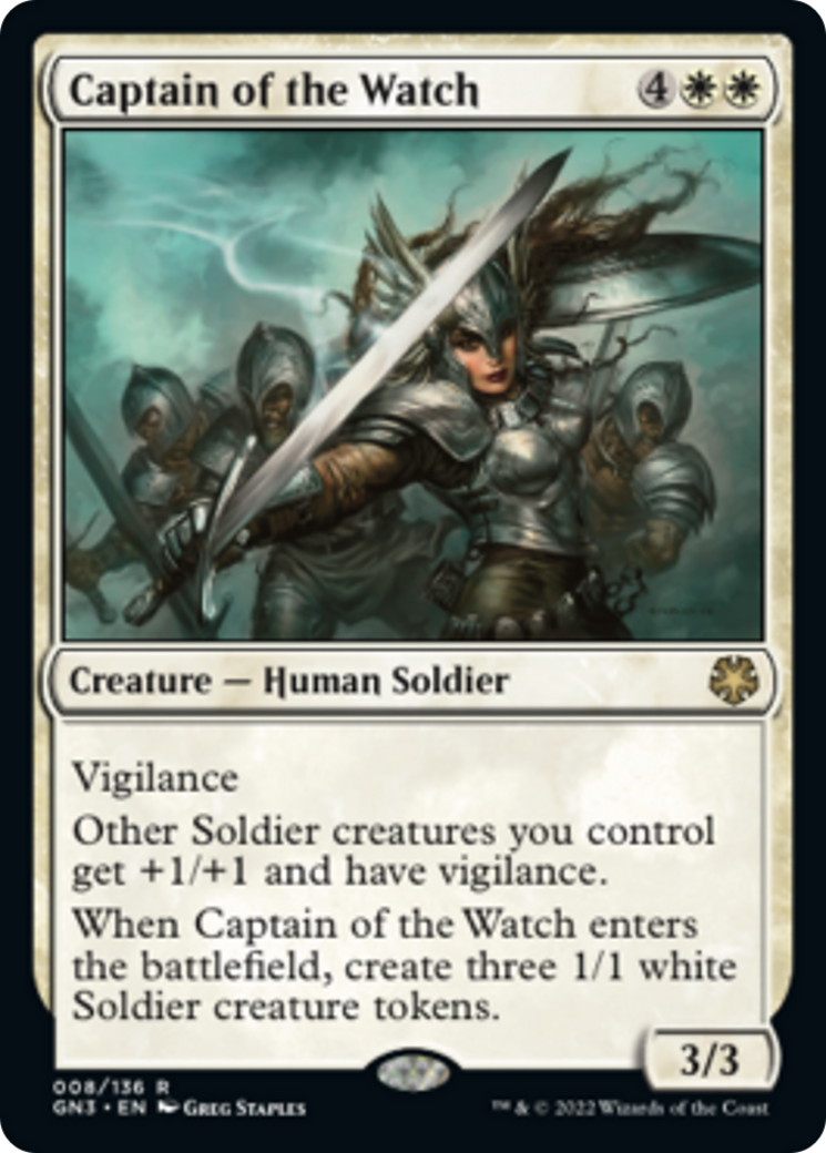 Captain of the Watch [Game Night: Free-for-All] | Jomio and Rueliete's Cards and Comics
