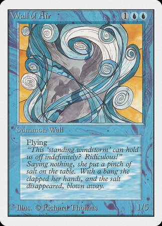 Wall of Air [Unlimited Edition] | Jomio and Rueliete's Cards and Comics
