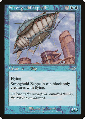 Stronghold Zeppelin [Nemesis] | Jomio and Rueliete's Cards and Comics