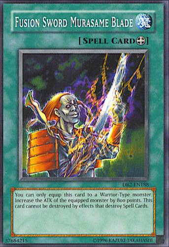 Fusion Sword Murasame Blade [DB2-EN188] Common | Jomio and Rueliete's Cards and Comics