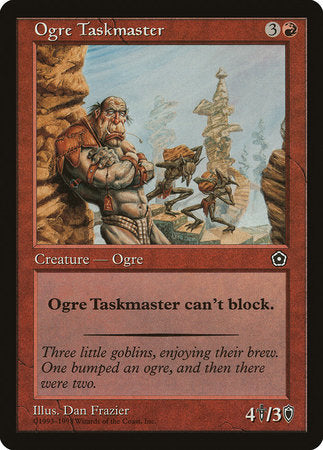 Ogre Taskmaster [Portal Second Age] | Jomio and Rueliete's Cards and Comics