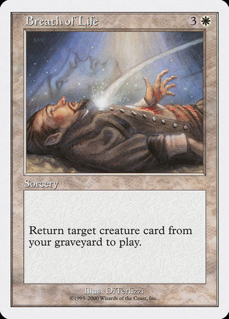 Breath of Life [Starter 2000] | Jomio and Rueliete's Cards and Comics