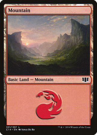 Mountain (331) [Commander 2014] | Jomio and Rueliete's Cards and Comics