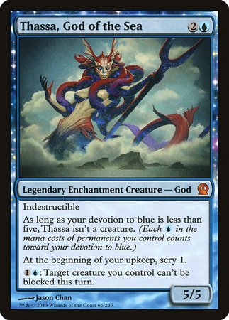 Thassa, God of the Sea [Theros] | Jomio and Rueliete's Cards and Comics