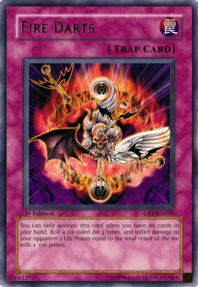 Fire Darts [CRV-EN049] Rare | Jomio and Rueliete's Cards and Comics