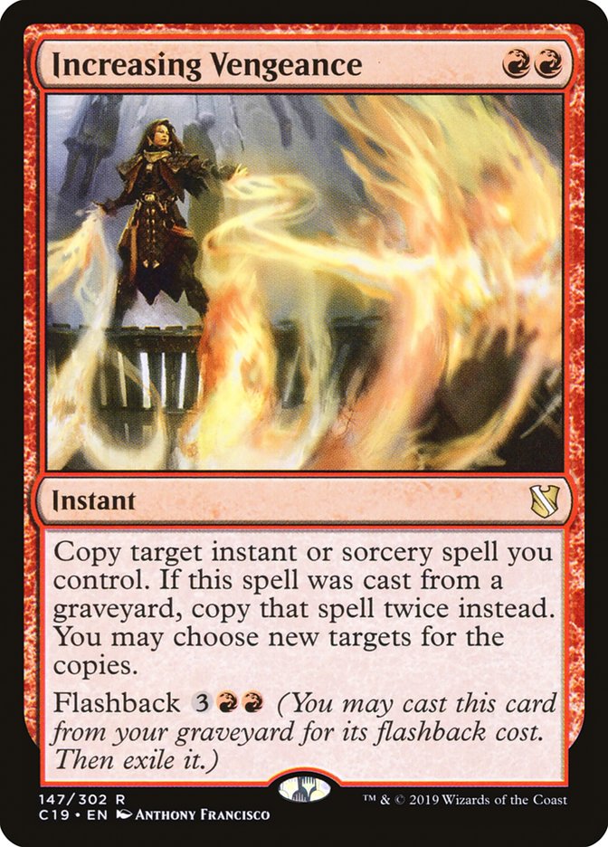 Increasing Vengeance [Commander 2019] | Jomio and Rueliete's Cards and Comics