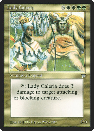 Lady Caleria [Legends] | Jomio and Rueliete's Cards and Comics