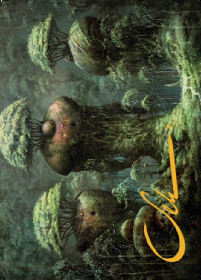 Forest Art Card (Gold-Stamped Signature) [Dominaria United Art Series] | Jomio and Rueliete's Cards and Comics