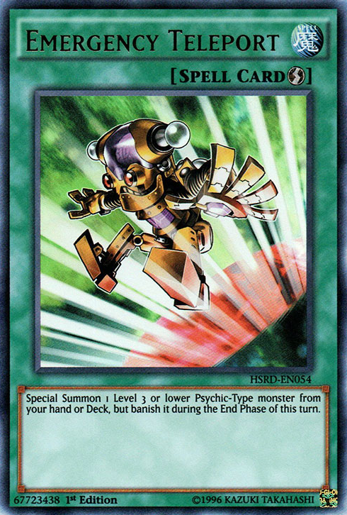 Emergency Teleport [HSRD-EN054] Ultra Rare | Jomio and Rueliete's Cards and Comics