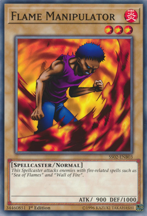 Flame Manipulator [SS02-ENB03] Common | Jomio and Rueliete's Cards and Comics