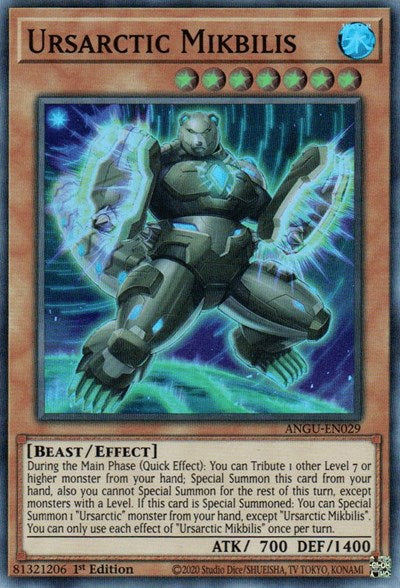 Ursarctic Mikbilis (Super Rare) [ANGU-EN029] Super Rare | Jomio and Rueliete's Cards and Comics
