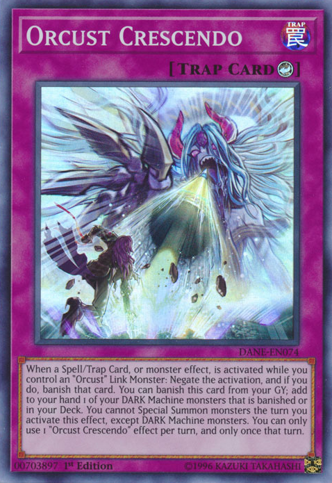 Orcust Crescendo [DANE-EN074] Super Rare | Jomio and Rueliete's Cards and Comics