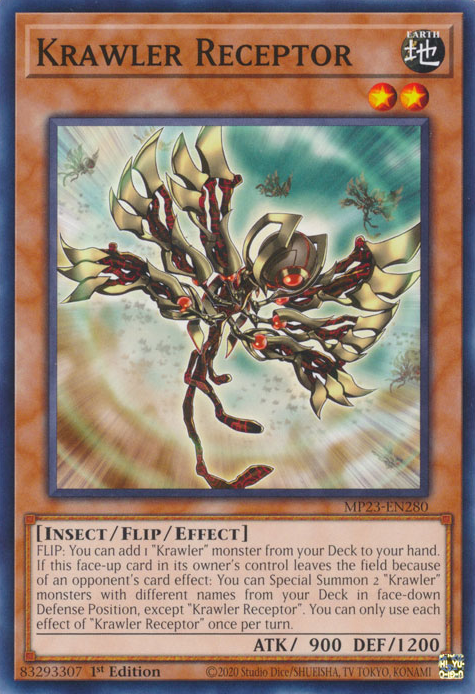 Krawler Receptor [MP23-EN280] Common | Jomio and Rueliete's Cards and Comics