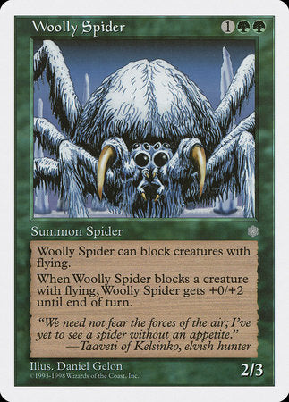 Woolly Spider [Anthologies] | Jomio and Rueliete's Cards and Comics