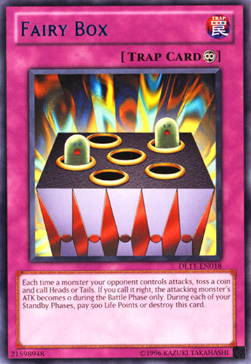 Fairy Box (Blue) [DL11-EN018] Rare | Jomio and Rueliete's Cards and Comics