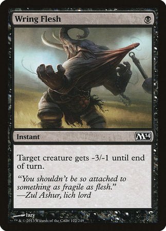 Wring Flesh [Magic 2014] | Jomio and Rueliete's Cards and Comics