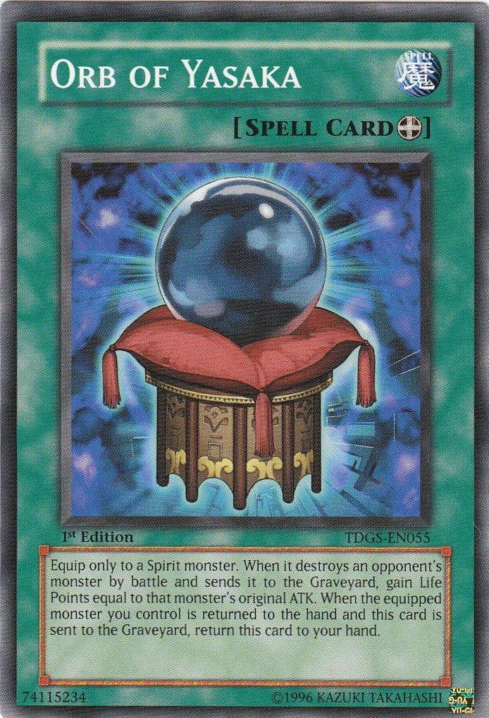 Orb of Yasaka [TDGS-EN055] Common | Jomio and Rueliete's Cards and Comics