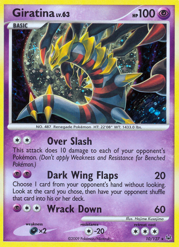 Giratina (10/127) [Platinum: Base Set] | Jomio and Rueliete's Cards and Comics
