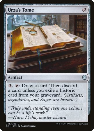 Urza's Tome [Dominaria] | Jomio and Rueliete's Cards and Comics