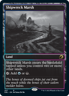 Shipwreck Marsh [Innistrad: Double Feature] | Jomio and Rueliete's Cards and Comics